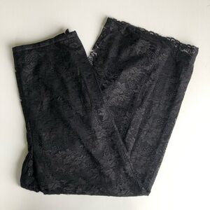 Norton’s McNaughton Tuxedo Black Lace Pants SZ 14‎